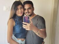 hot live couple sex show SaniyaRohit